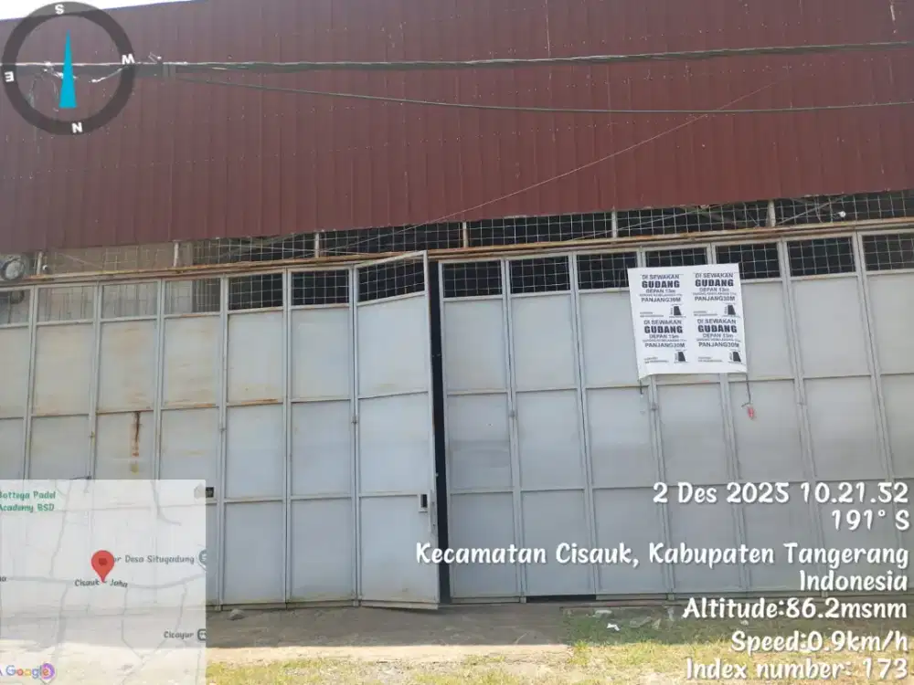 DISEWAKAN CEPAT GUDANG