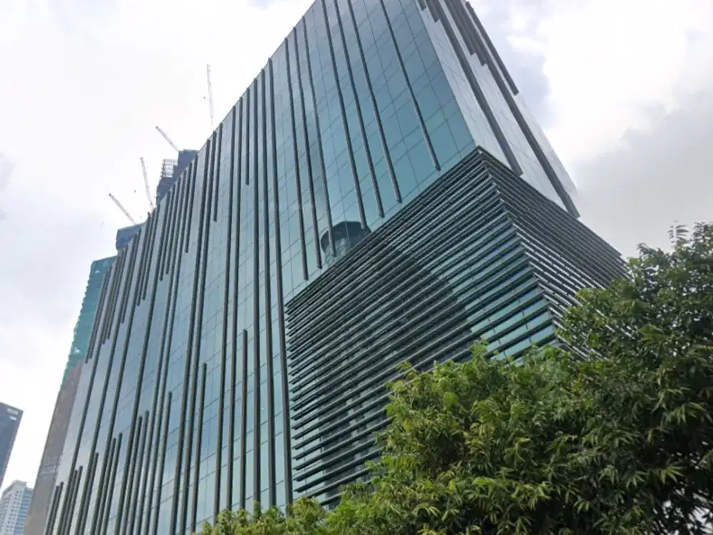 Sewa Kantor Lippo Thamrin 161m2 Bare Dekat MRT Lokasi Strategis