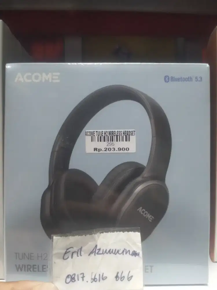 ACOME TUNE H2 WIRELESS HEADSET l ATLANTIS DAHSYAT