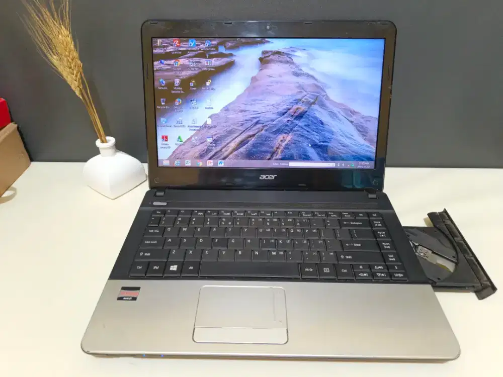 Laptop Acer Aspire E1-421 Amd E300 Ram 2Gb Hdd 500Gb Vga Amd Radeon Hd