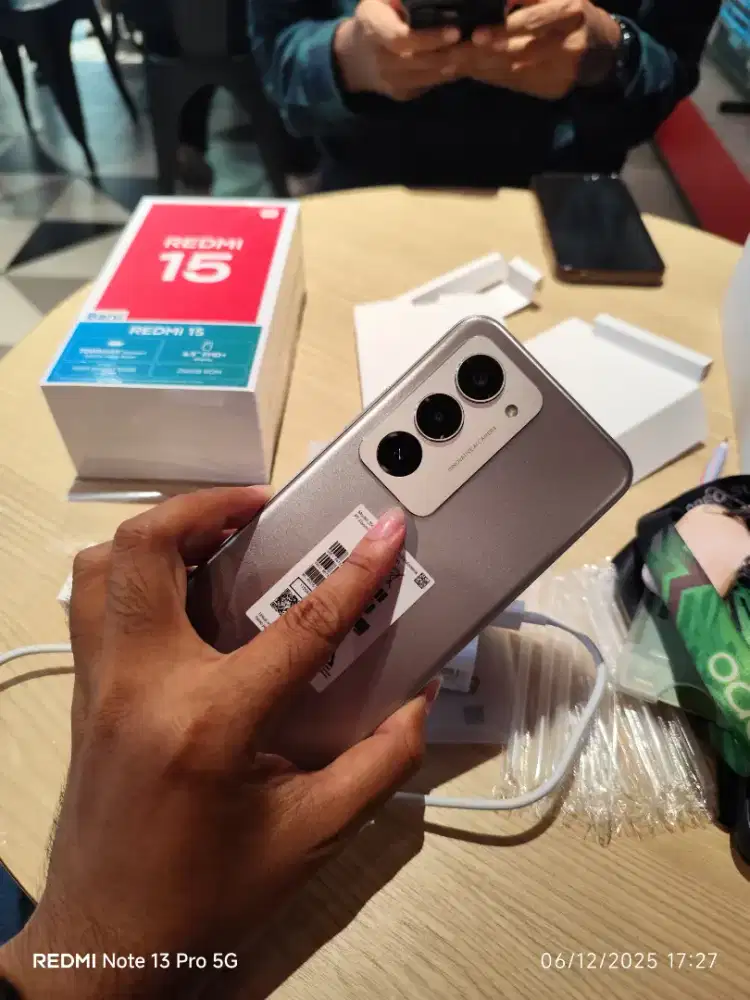 Redmi 15 8/256Gb nfc Baterai 7000mah garansi 15bln