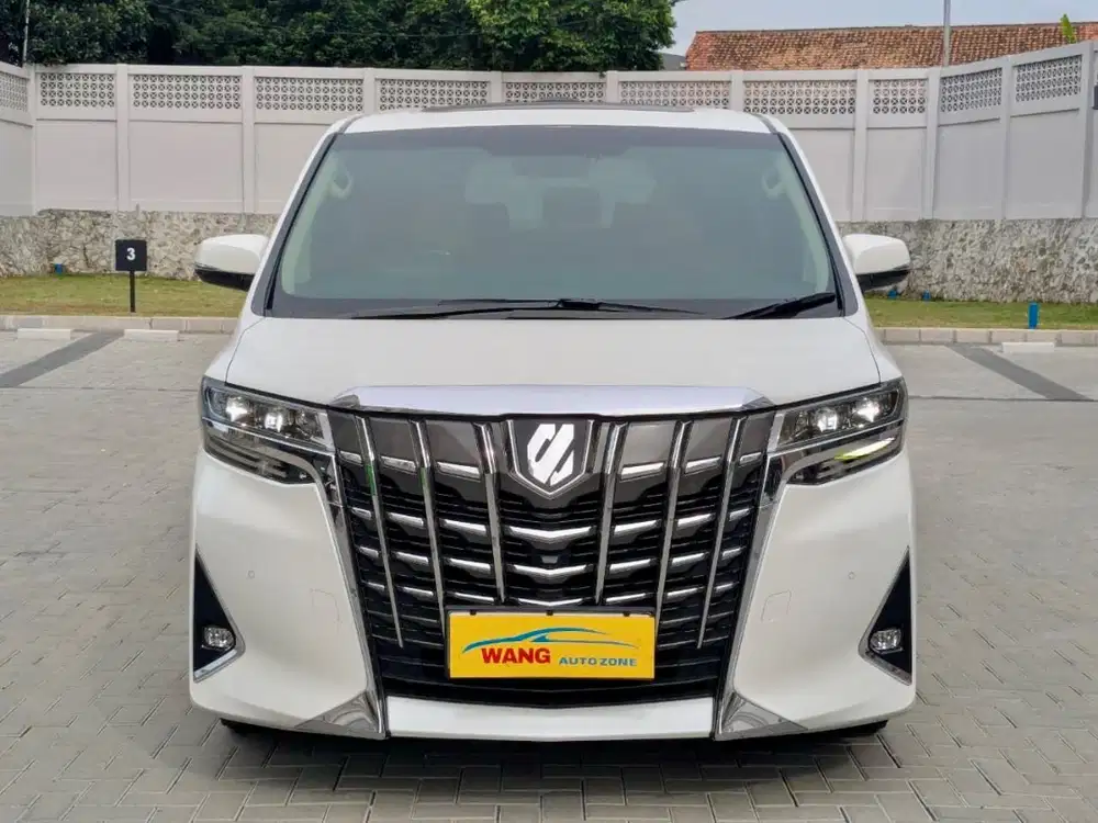Alphard 2018 KM 36.000 record tangan 1