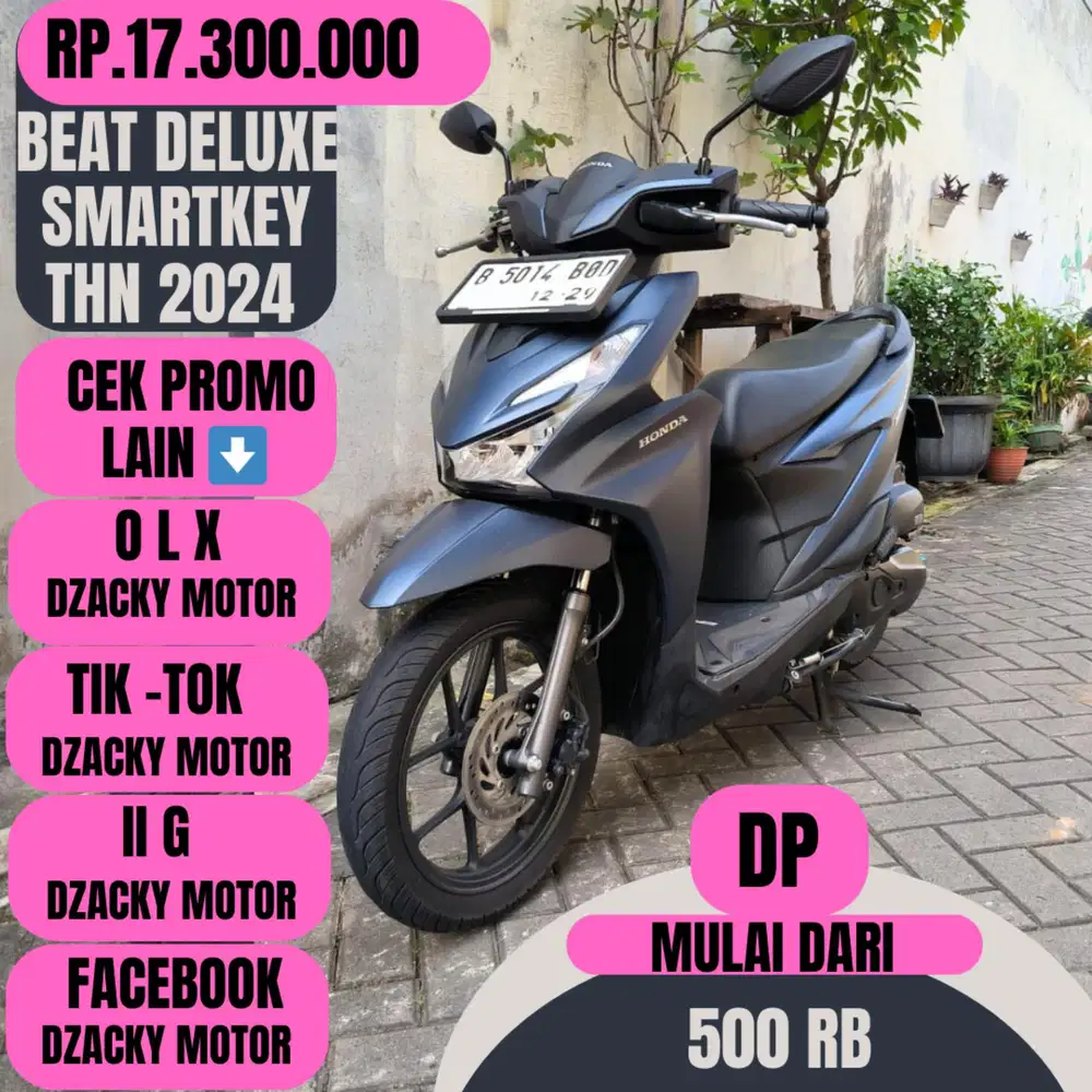 BEAT DELUXE SMARTKEY THN 2024