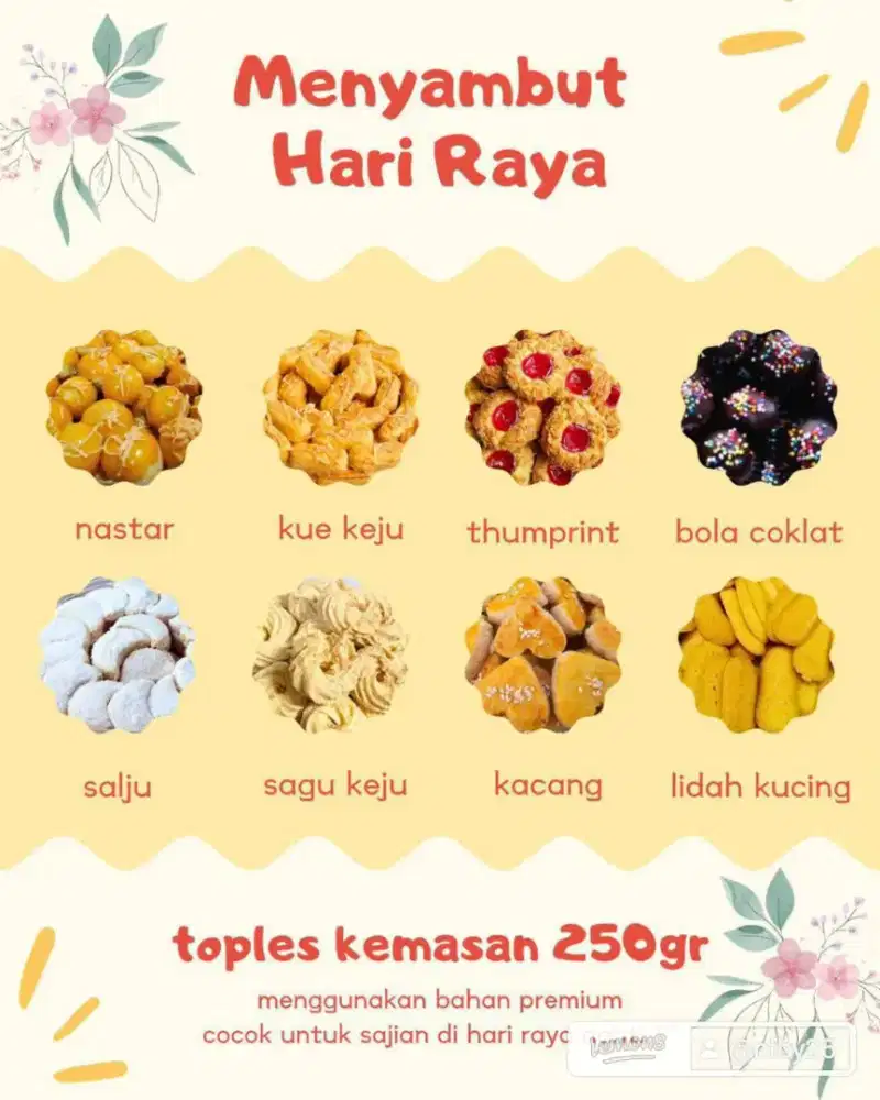 Kue kering lebaran
