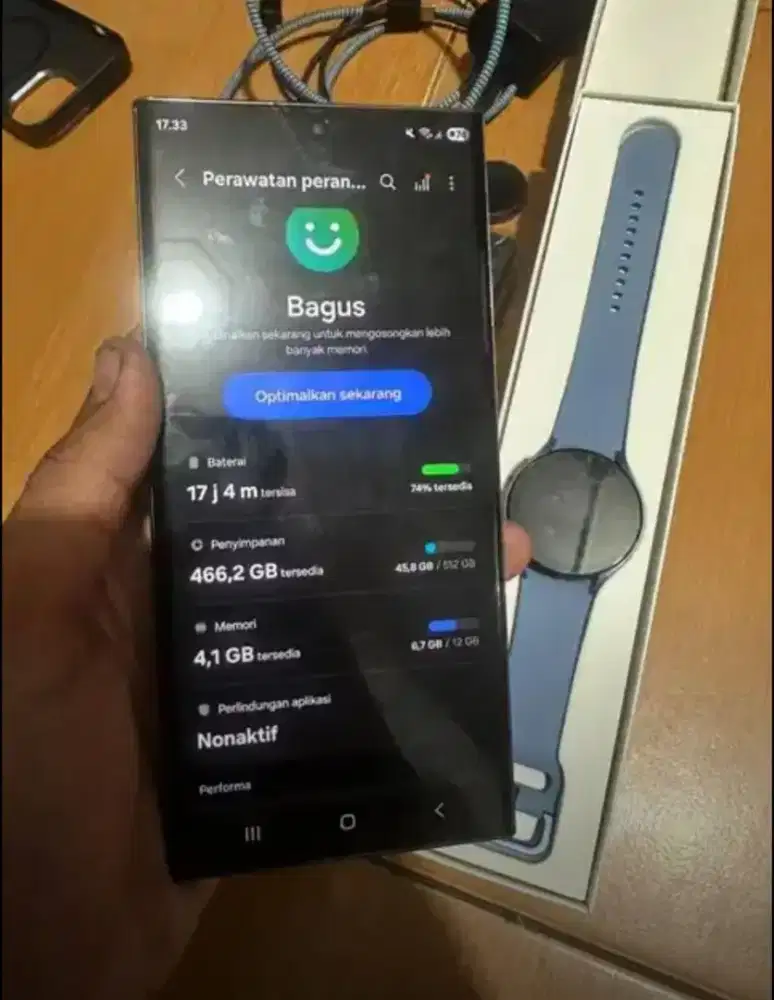 SAMSUNG S23ULTRA 12/512 SEIN + SAMSUNG GALAXY WATCH 5 44MM