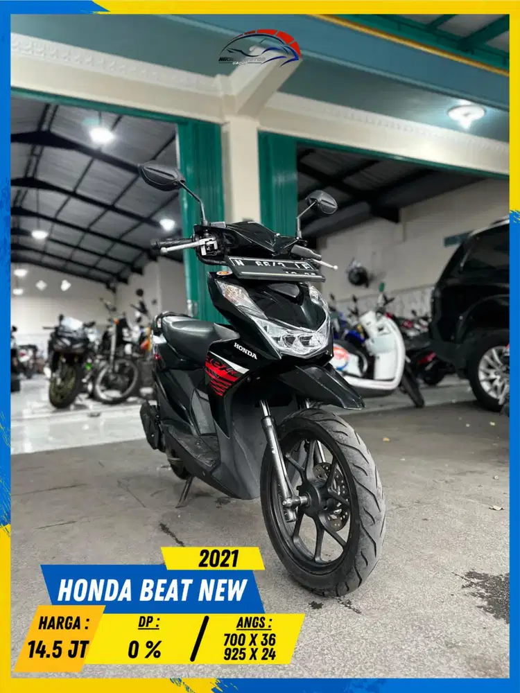 HONDA BEAT NEW 2021 MURAH BERKUALITAS BOSS HIKMAH MOTOR KEPUH MALANG