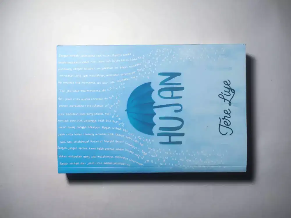 Novel Hujan dari Tere Liye