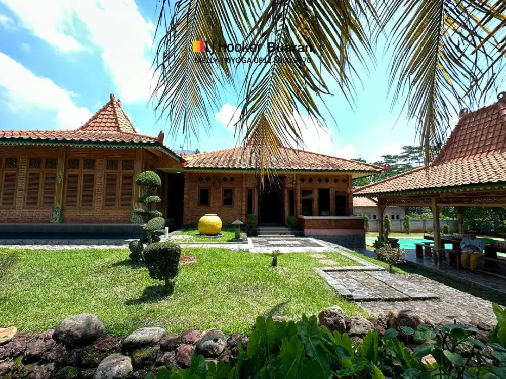 Rumah Mewah di tengah Kebun Luas di Bendul Sukatani Purwakarta Jawa Barat