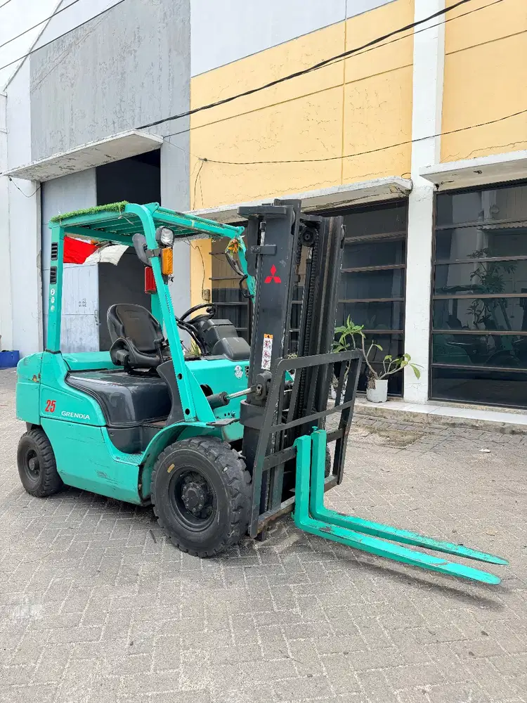 Forklift Mitsubishi 2,5 ton tahun 2016