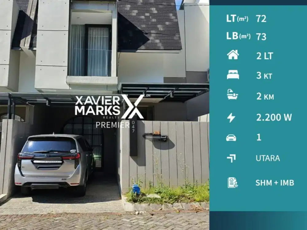 Villa Furnish Siap Huni Dekat Wisata di Kingspark 8 Junrejo Batu