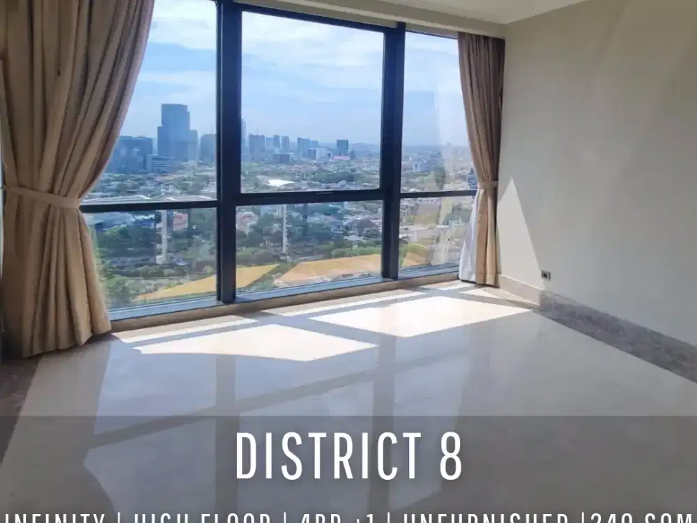 District 8 Apartment Infinity Tower High Floor Near to SCBD
