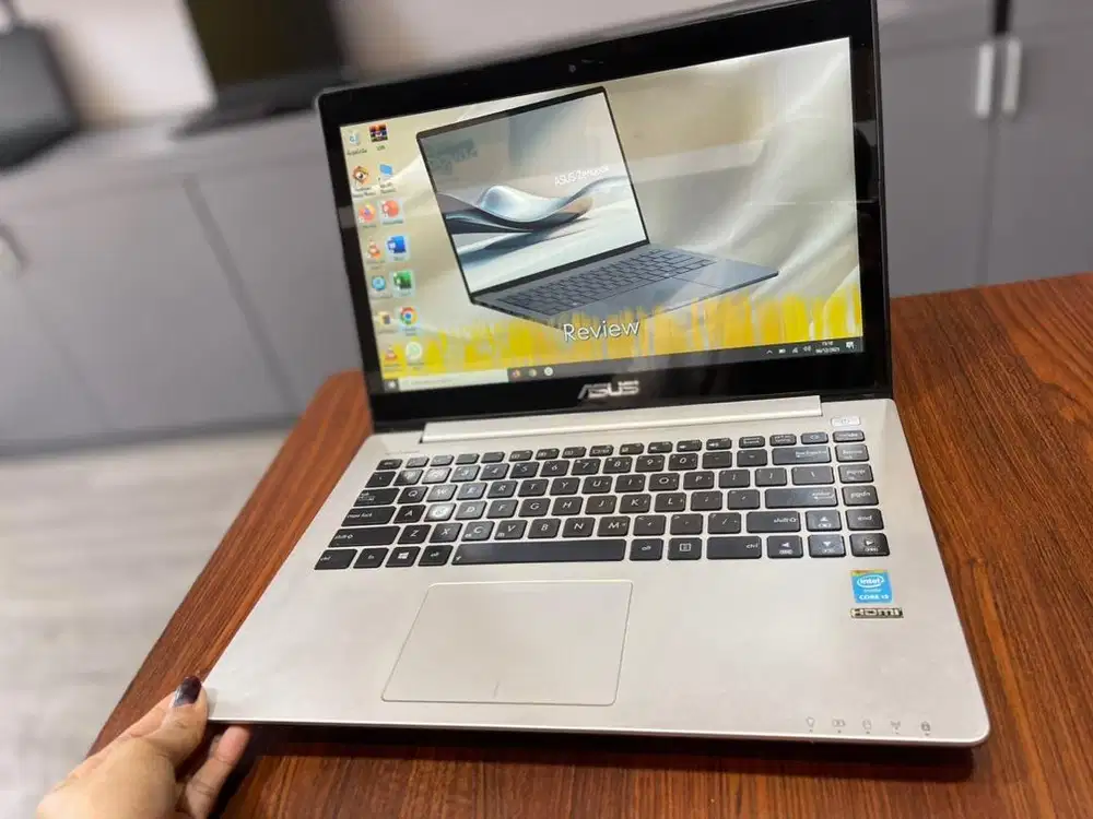 Laptop asus core i3 touchscreen ✅