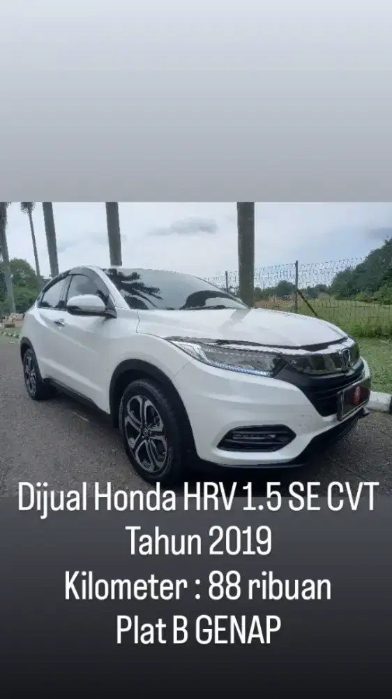 Honda HRV 1.5 SE CVT 2019 HR-V hrv hr-v