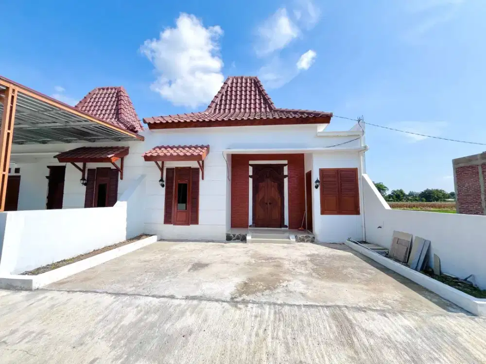 Flash Sale Akhir Tahun! Rumah Joglo Jogja dengan Desain Klasik Autentik