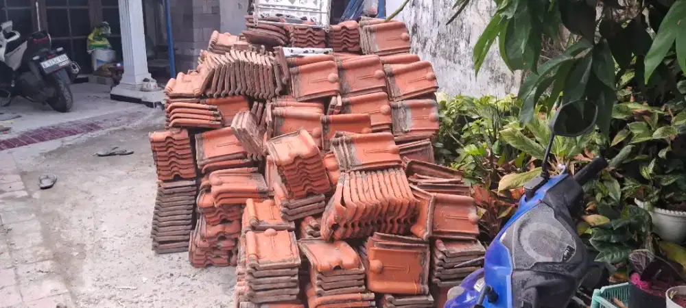 Genteng kodok 1000 keping lebih