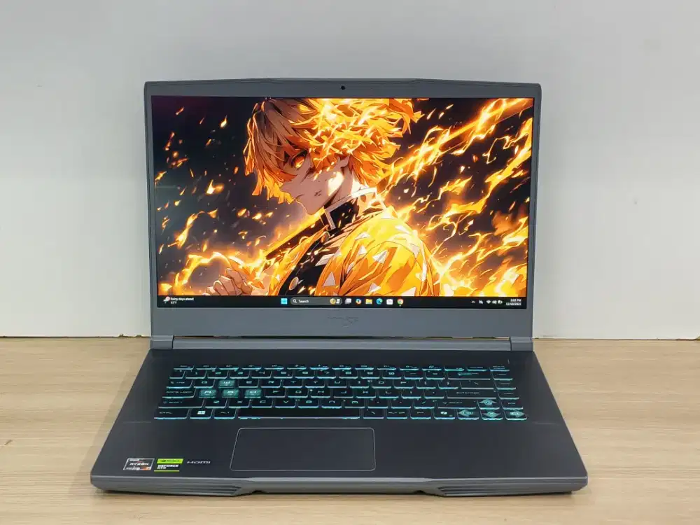 MSI THIN A15/AMD RYZEN 7-7735/NVIDIA RTX 4050/RAM 8 GB/SSD 512 GB/