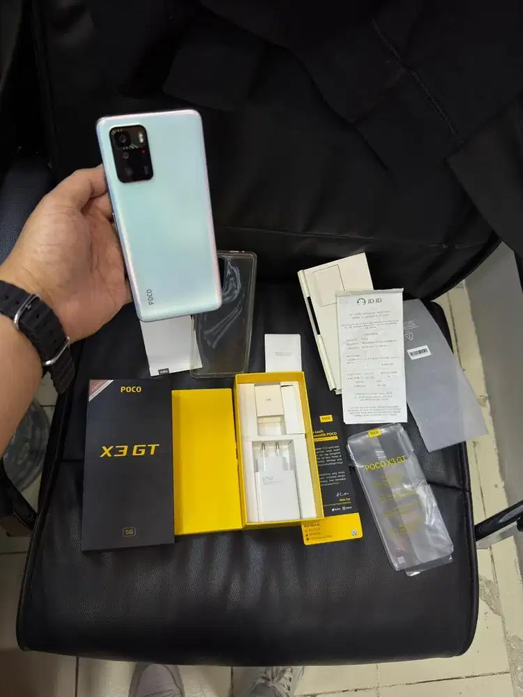 poco x3 GT 5G 8/256 fullset!!