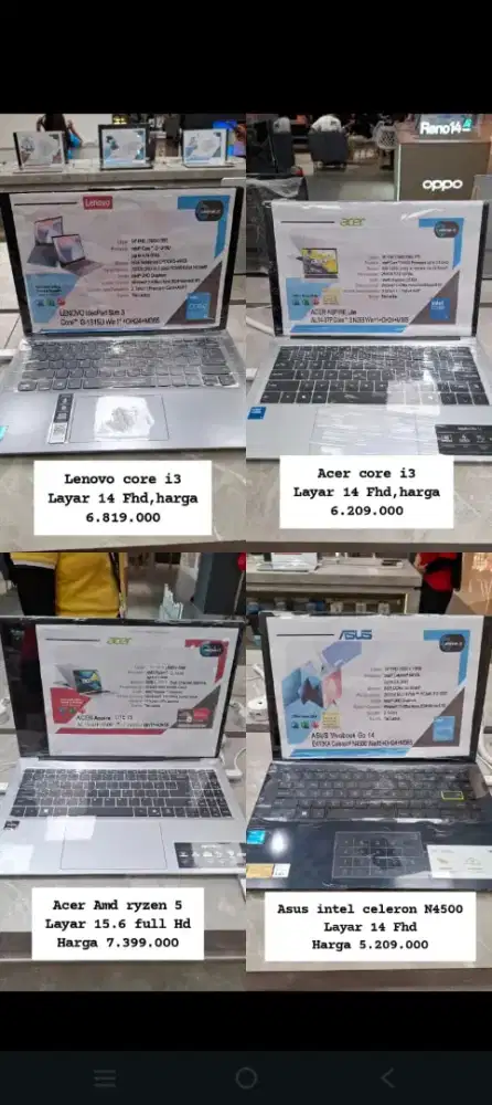 kredit laptop syrt cuma ktp via home credit free angsuran 1-2×