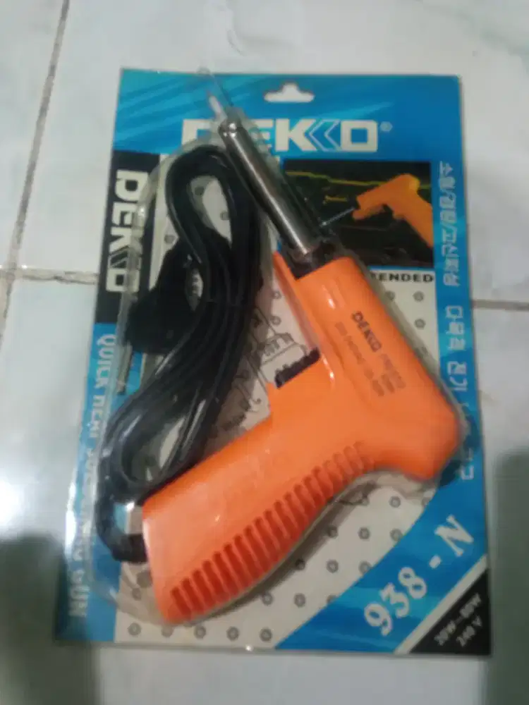 Solder dekko model tembak