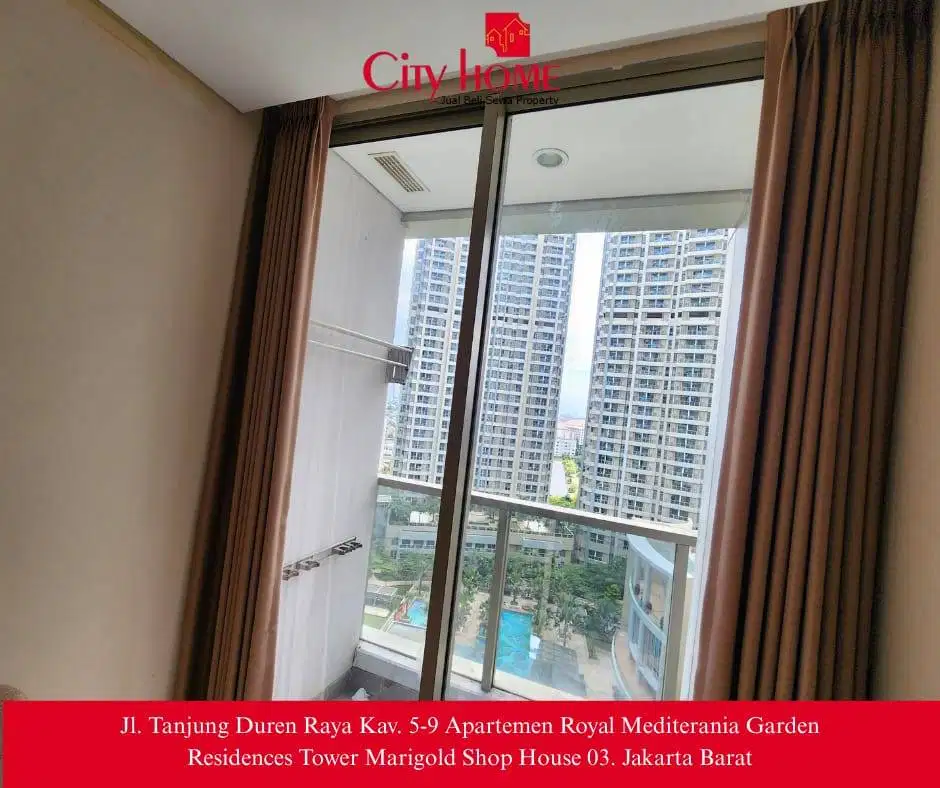 Disewakan Cepat Apartemen 2 Kamar Furnished Luas 50m2, Siap Huni