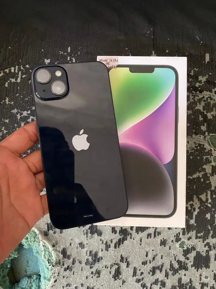 iPhone 14 plus 128 ibox masih super mulus terawat