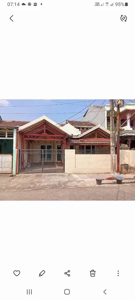 DIKONTRAKAN RUMAH DI BINTANG  METROPOLE