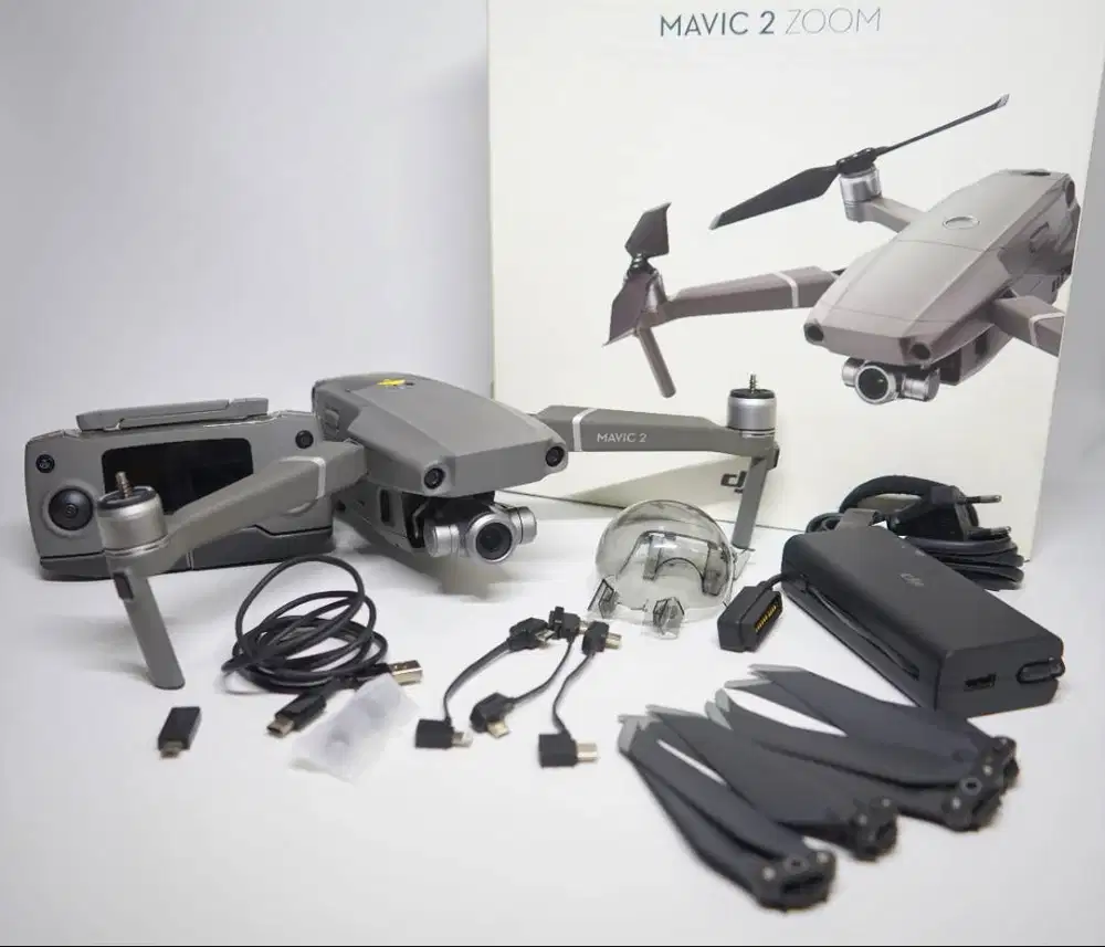 DJI Mavic 2 Zoom Basic Second Mulus Fullset Fungsi Normal