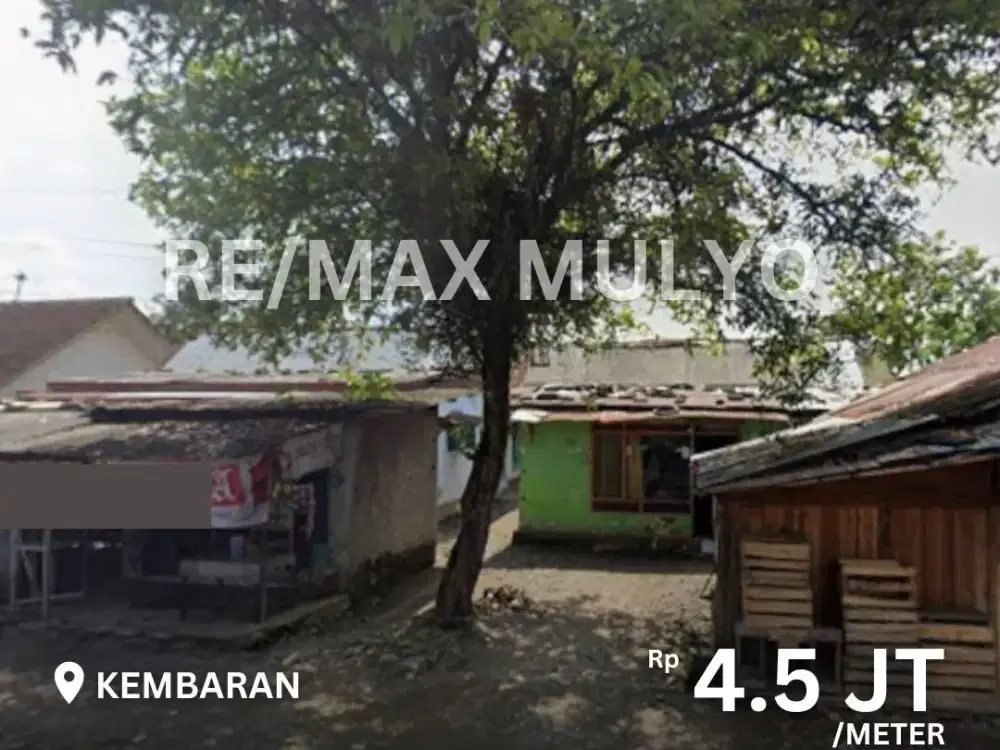 Dijual Tanah + Bangunan Tepi Jalan Akses Mudah Area Kembaran
