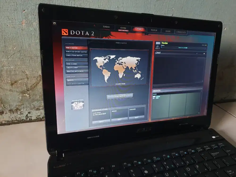 ASUS U31S COREI5 DUAL VGA NVIDIA GEFORCE GT520 5GB SSD SLIMMODEL MULUS