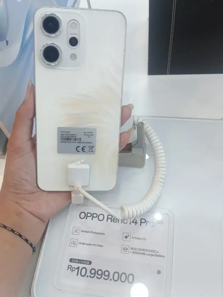 Dapatkan Oppo Reno 14 Pro 5G Cukup KTP Saja Cicilan Mulai Dari 1jtaan