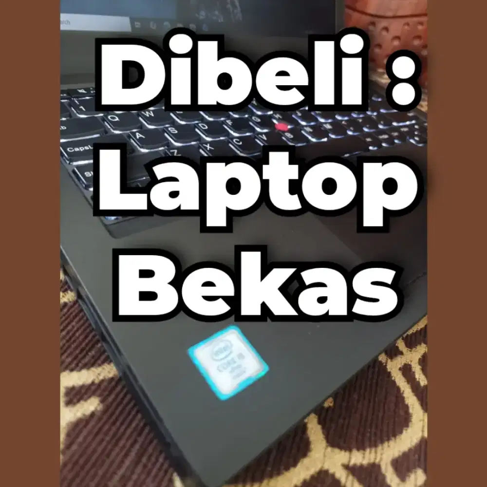 Dibeli Laptop Bekas
