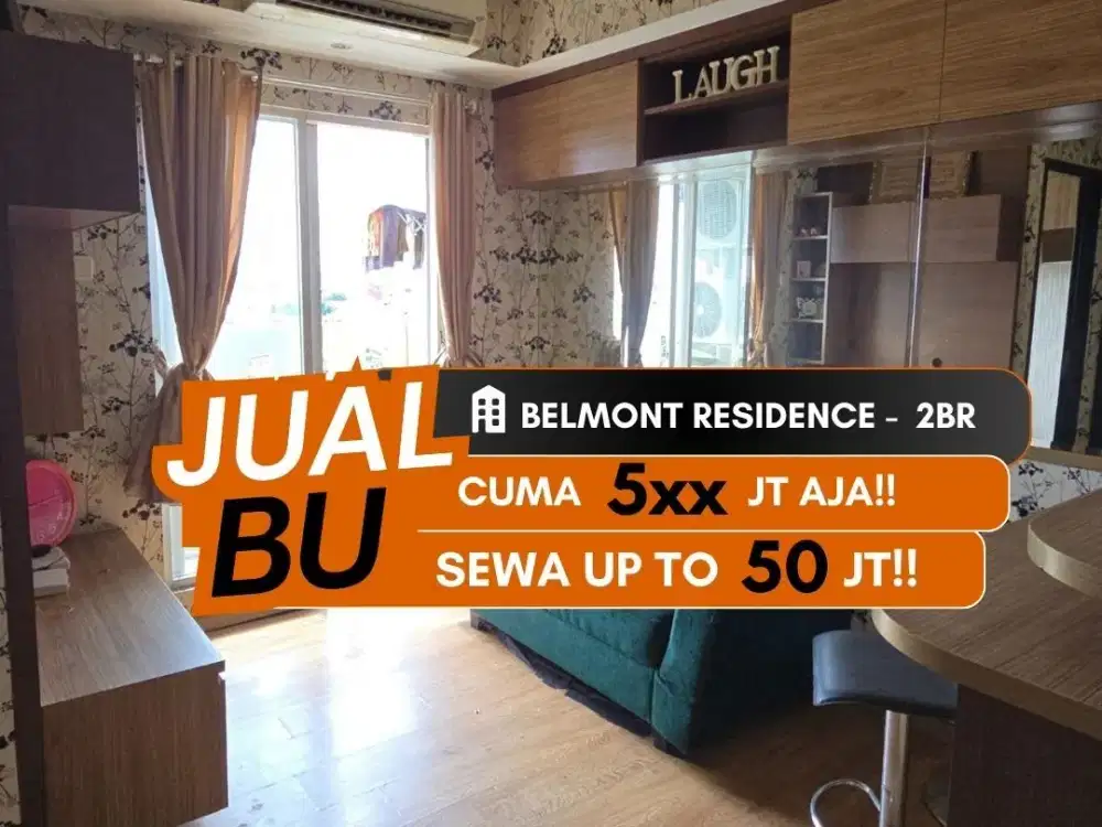 JUAL APARTEMEN BELMONT RESIDENCE PURI 2BR FURNISHED KEBON JERUK