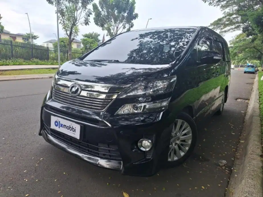 LOW DP Toyota Vellfire 2.4 Z Bensin-AT 2013 NIC