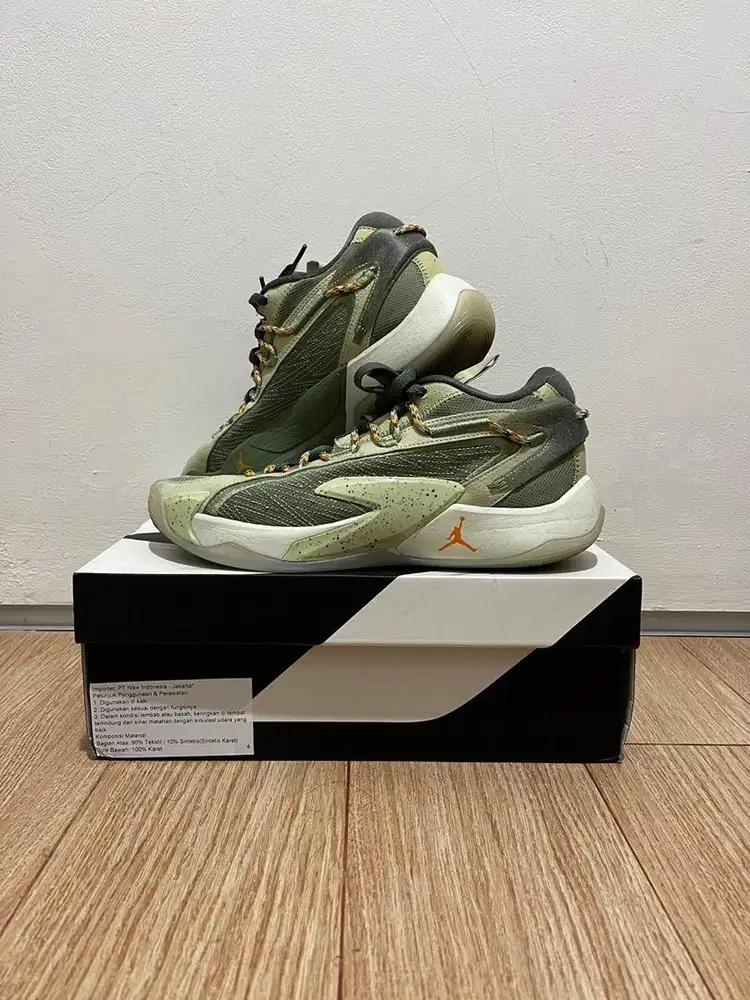 Air Jordan Luka 2 S PF Olive Aura Original Sepatu Basket Bekas