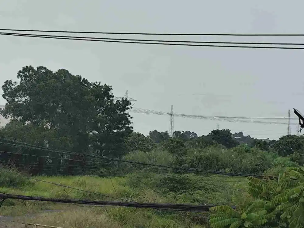 jual tanah darat bentuk kotak jalan Diklat pemda tangerang