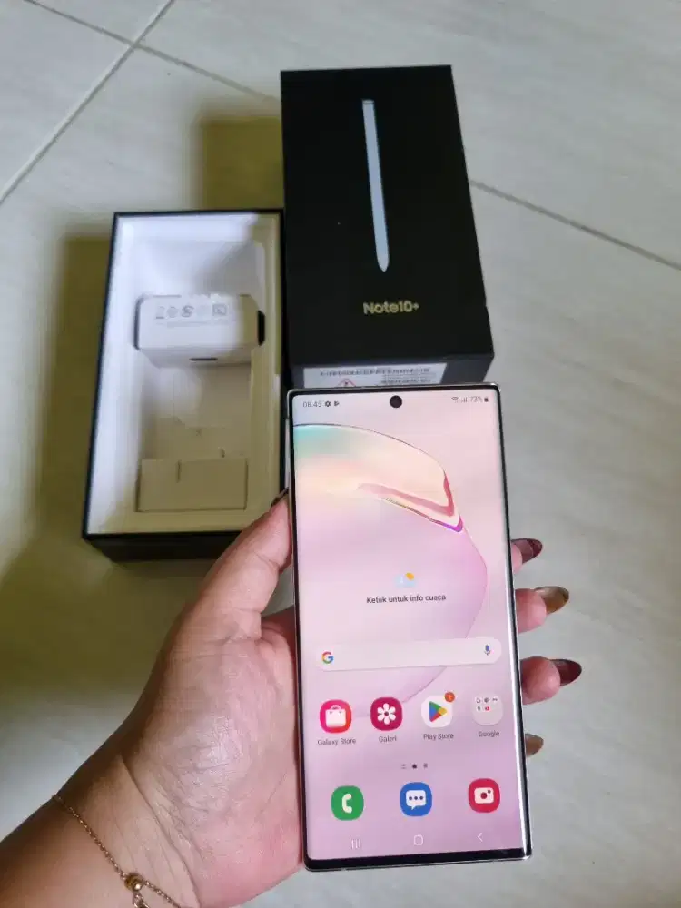 Samsung Note 10 PLUS 12/256 RESMI SEIN