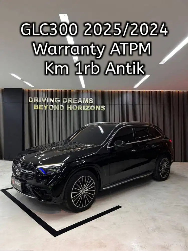 Mercedes Benz GLC300 AT 2024 Hitam Mercy Km1rb B1092JJC