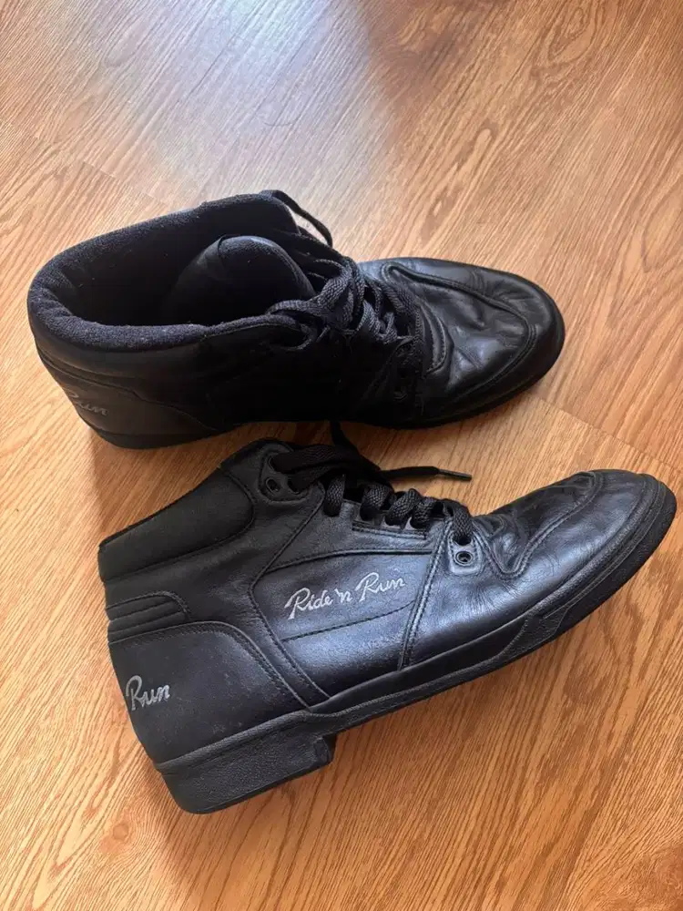 Sepatu Boots Ride ‘n Run Leather Boot Kulit Asli Size 40