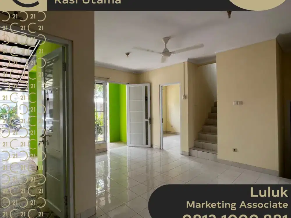 DISEWAKAN RUMAH NYAMAN DI PERUMAHAN KOTA WISATA CIBUBUR