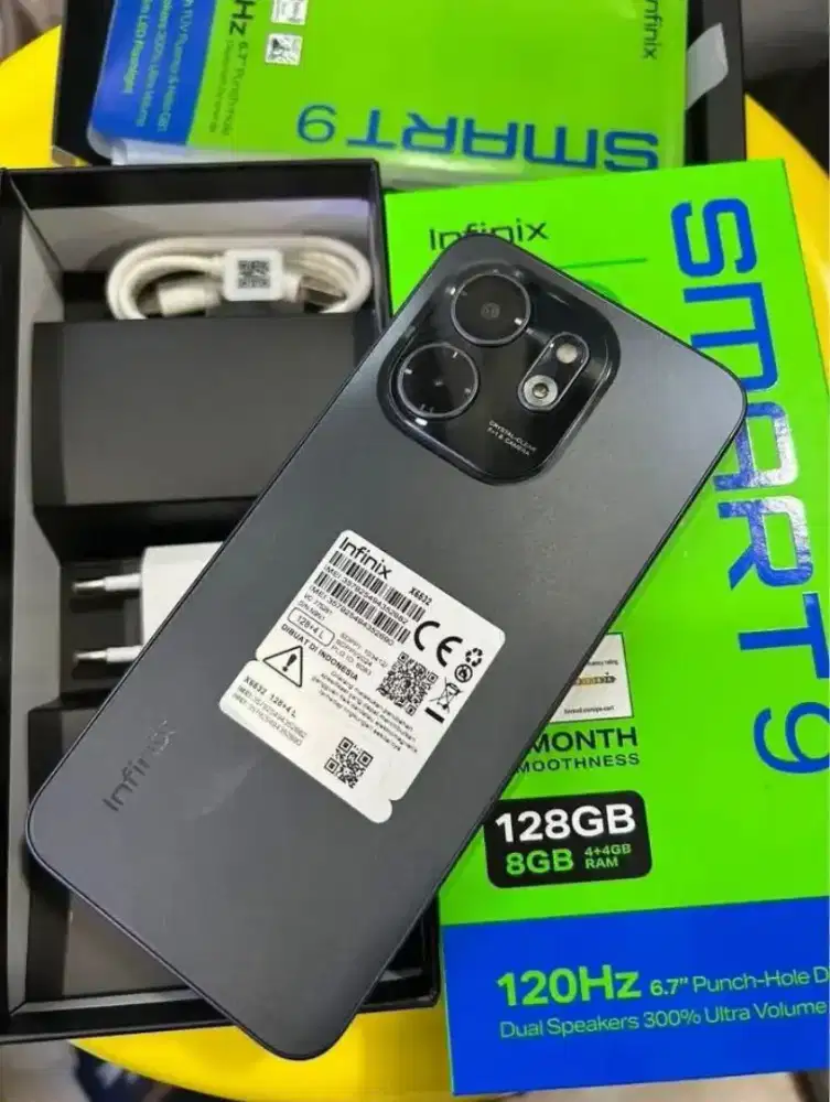 Infinix Smart 9 4/128 Fullset Mulus