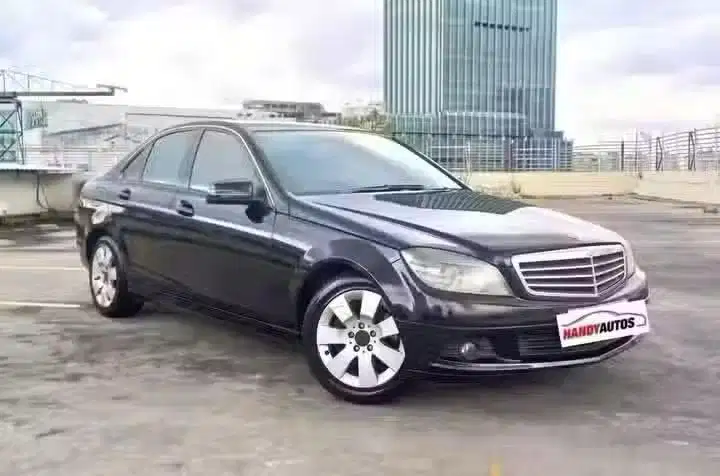 Mercedes Benz C200K Tahun 2009 Automatic Hitam Metalik
