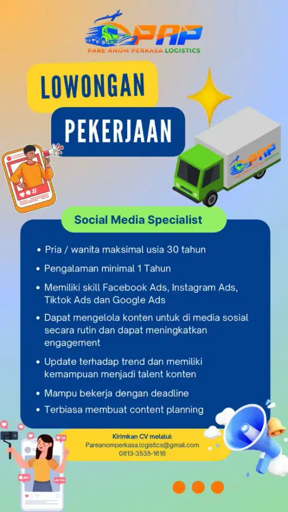 LOKER SOCIAL MEDIA SPECIALIST