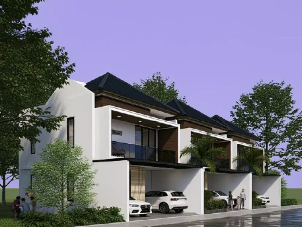 Cluster Eksklusif Bundling Kanopi & Pagar 12 mnt Universitas Bhakti Asih Tangerang