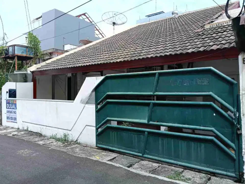 Rumah 1,5 lantai dijual Jatipulo Palmerah Jakarta Barat