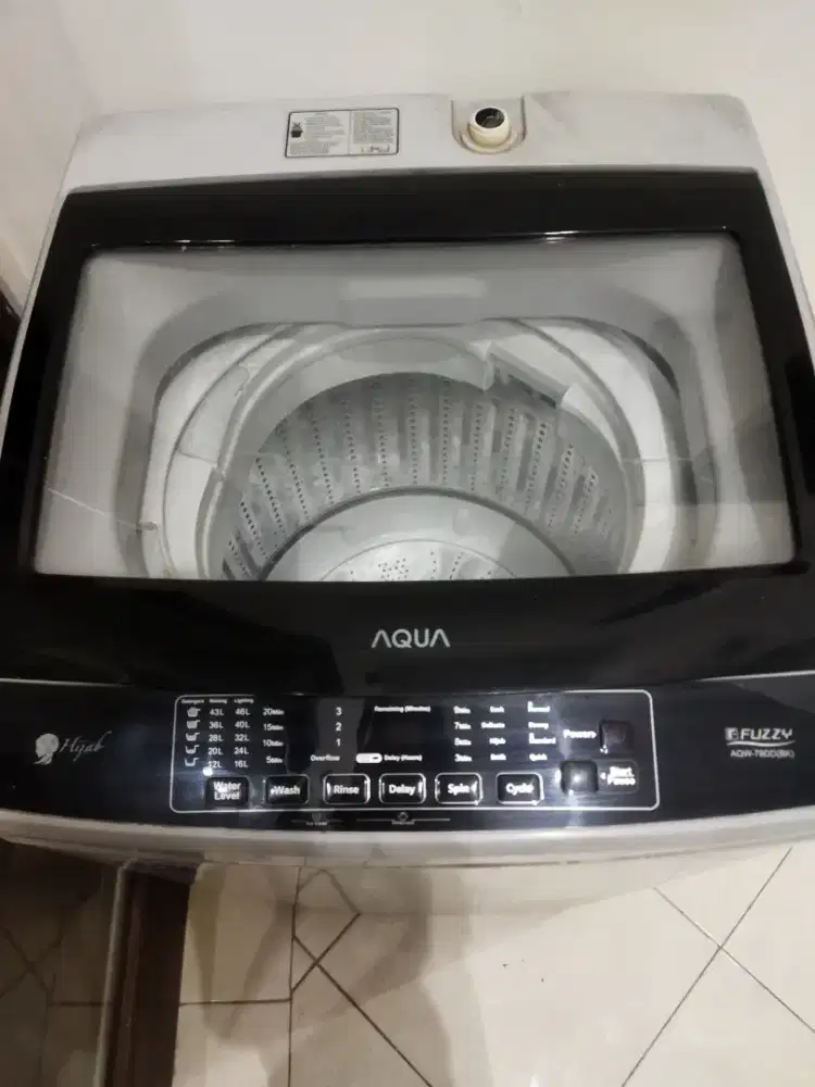 Mesin cuci Aqua 1 tabung 7 kg