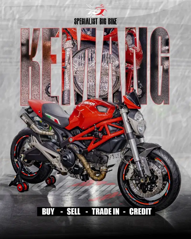 Ducati Monster 795 Monster795 Knalpot SC Project Nik 2012 Km 18.000an