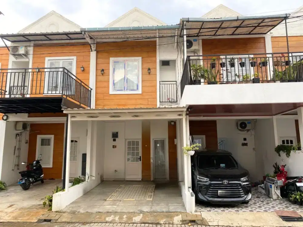 Cinangka rumah 2 lantai dalam cluster dekat tol cijago bsd
