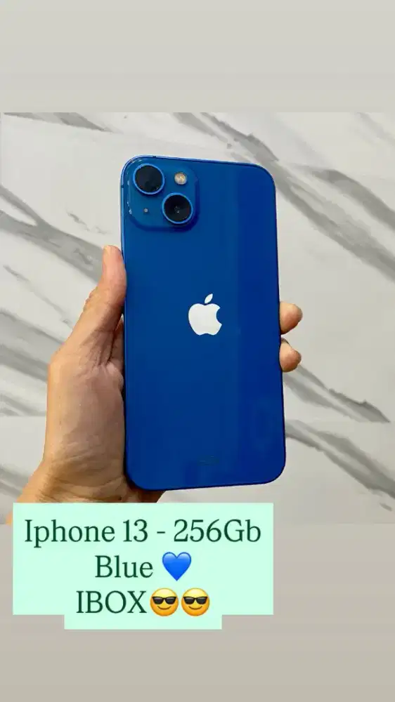 Iphone 13 256gb blue ibox