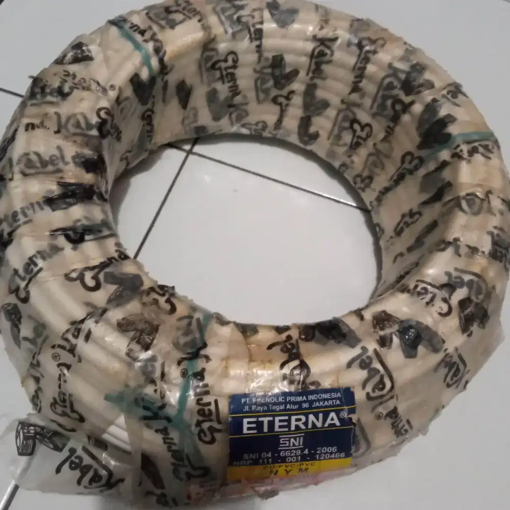 Jual kabel Eternal 3x1,5 panjang 50 M 1 roll