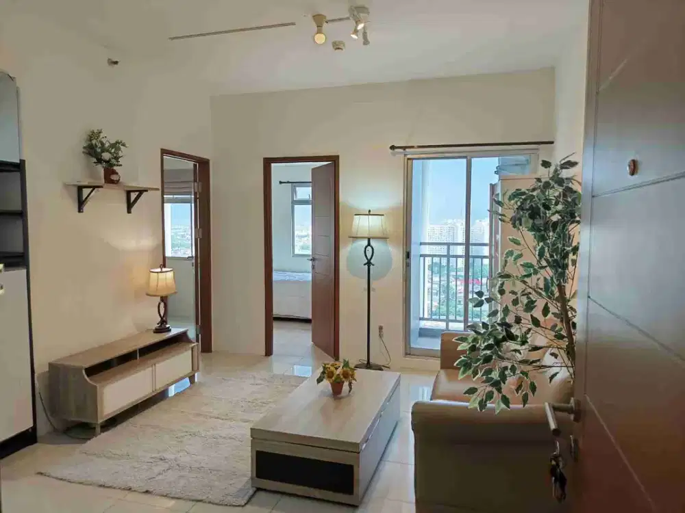 Apartemen cantik Green Hill disewakan full furnished  tower B lantai Tinggi Kelapa Gading Jakarta Utara